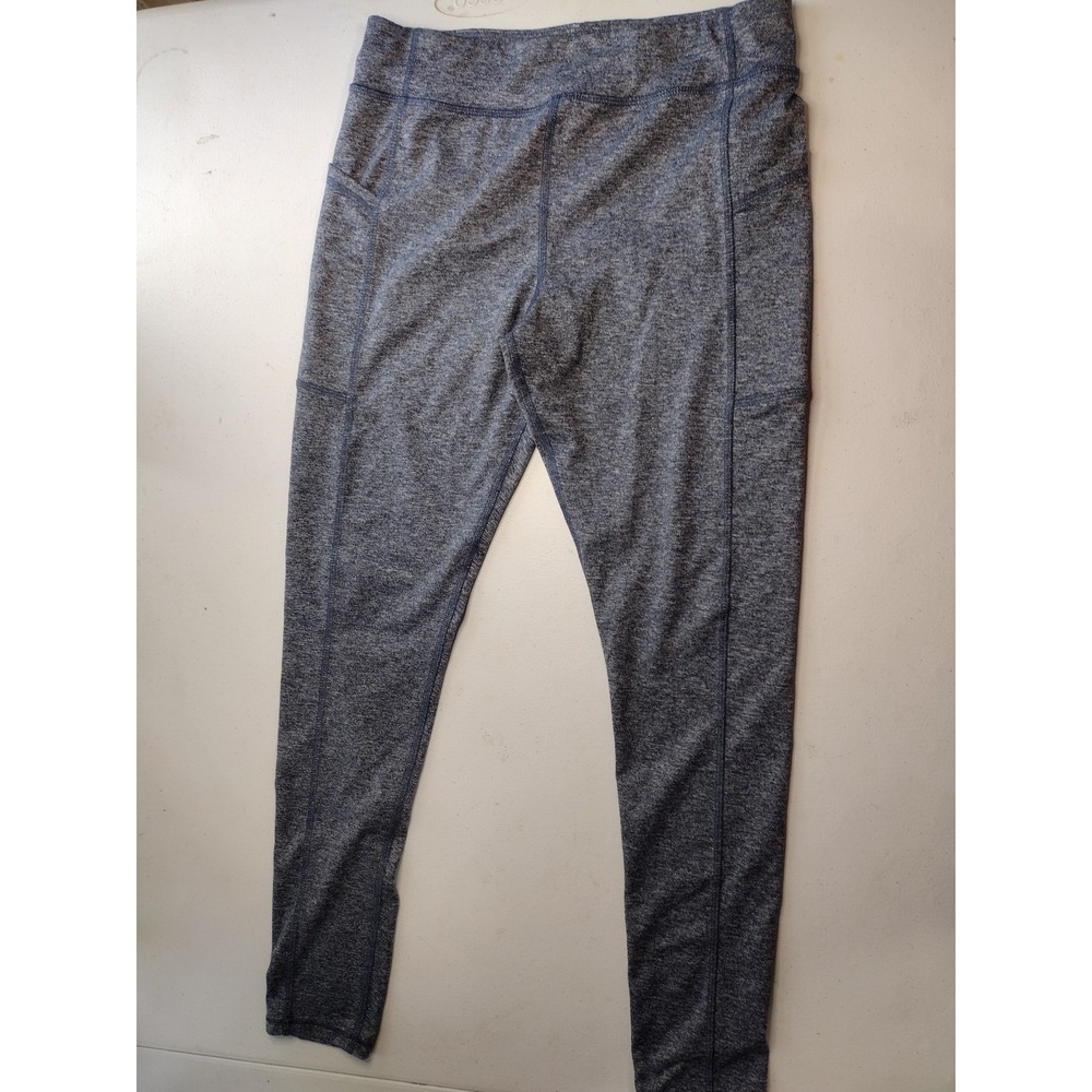 Athletic works‎ girls blue leggings size XL
